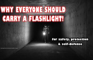Be Your Own Bodyguard flashlight