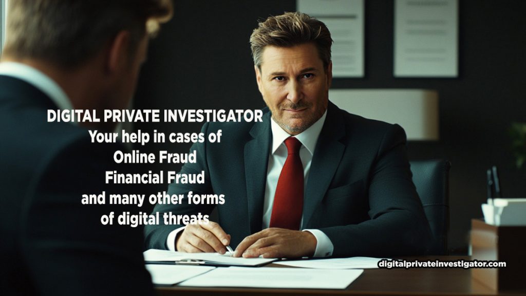 Digital Private Investigator Online Fraud