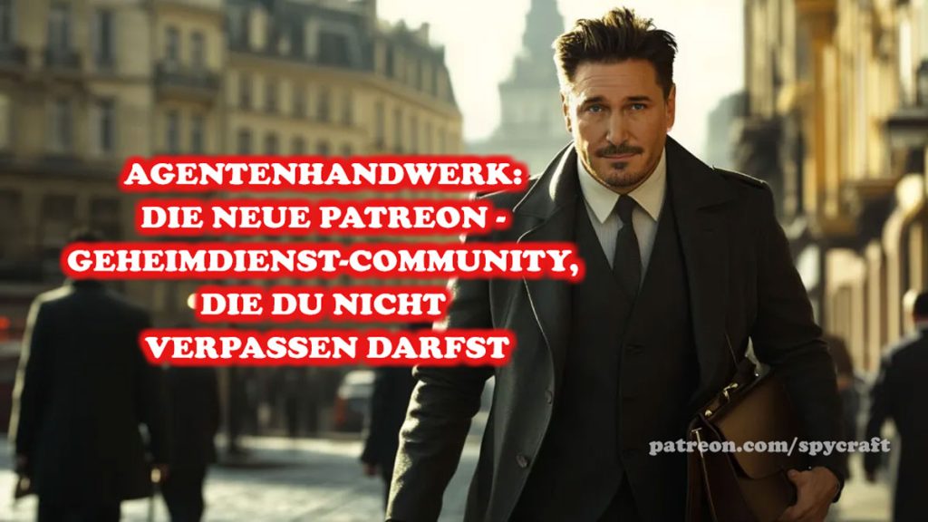 AGENTENHANDWERK Spycraft Essentials Patreon Community
